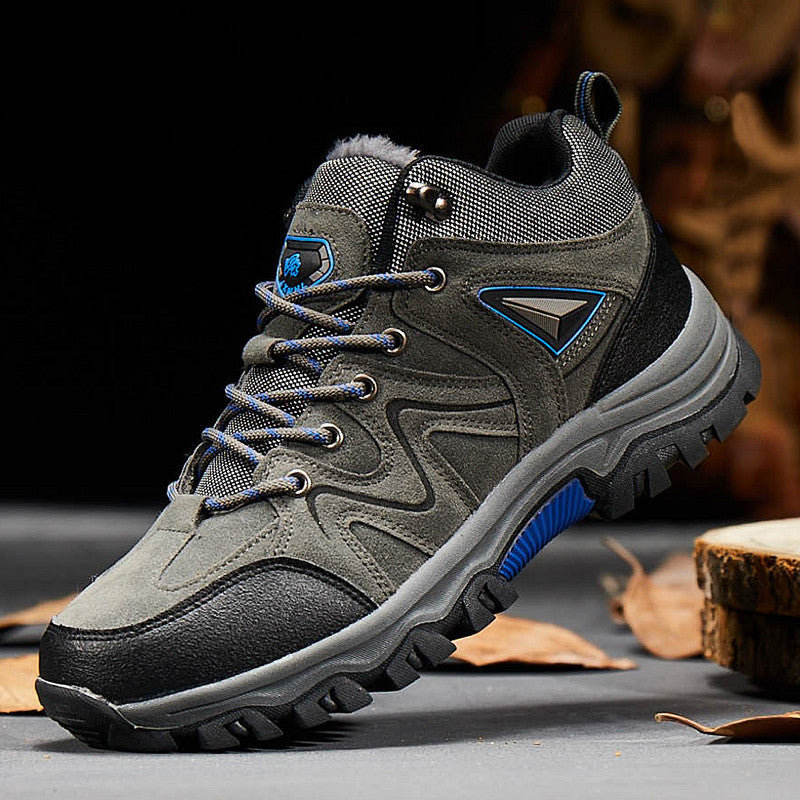 Men's new anti-slip and waterproof outdoor hiking shoes.